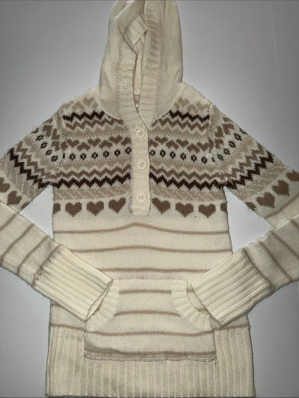 Justice hooded sweater